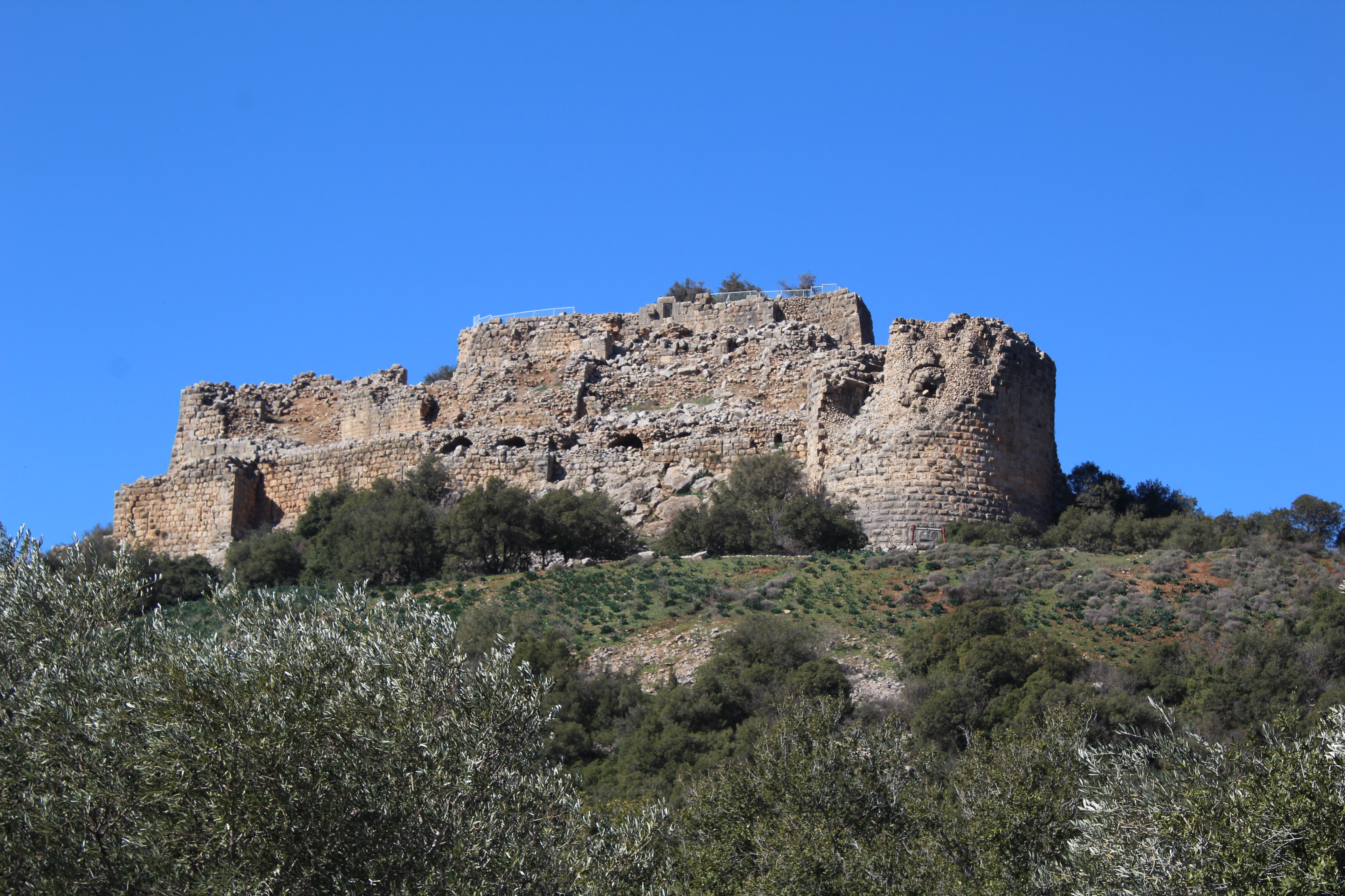Fortress in the Golan Heights