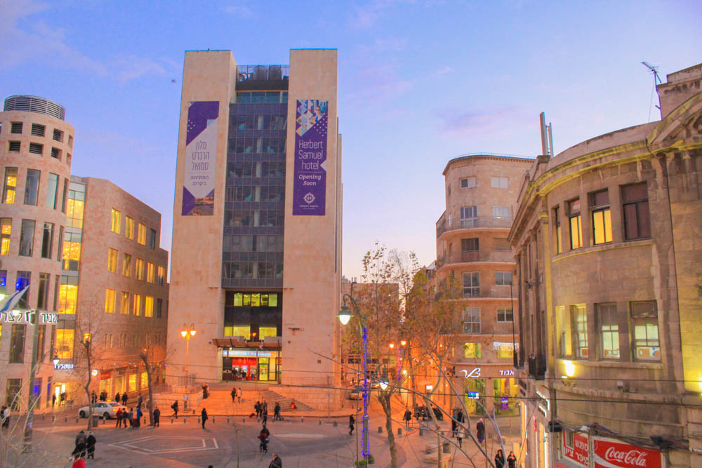 Plaza in Jaffa Street
